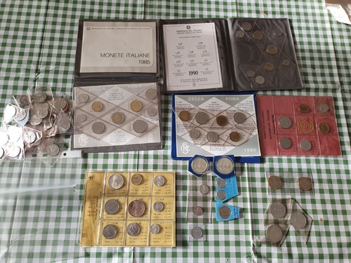 Lotto monete lire repubblica - monete,