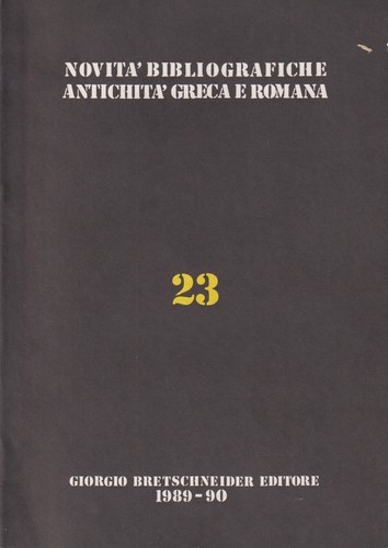 Novita bibliografiche - novita',