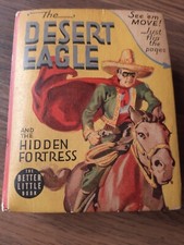 DESERT EAGLE-LIBRO ILLUSTRATO ORIGINALE USA 1941- OTTIMO STATO