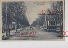 MESTRE VENEZIA VIALE GARIBALDI CON TRAM ANIMATA FPV 1916 BELLA