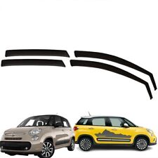 KIT 4 DEFLETTORI ANTERIORI E POSTERIORI FARAD FUME' FIAT 500L 2012 