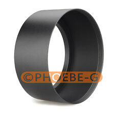 Tele vite 67 mm in metallo nero paraluce per Canon Nikon Sony Pentax