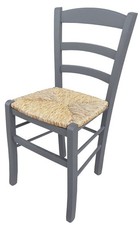 Sedia paesana paglia anilina