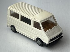 Pralina 1:87/HO Fiat 242/Citroen C35 Van/Minibus Plastica Bianca Vintage anni 80