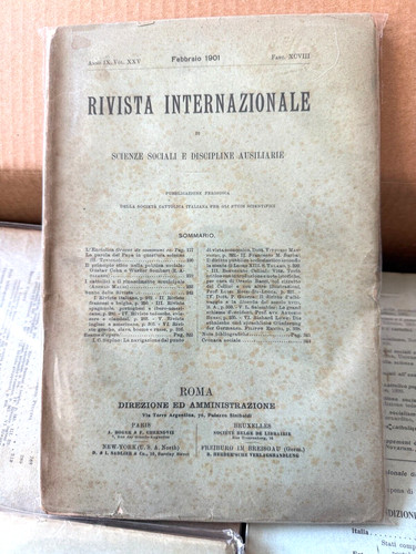 Rivista internazionale - internazionale, di