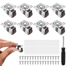 Set di 8 Ruote Girevoli per