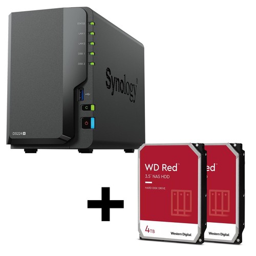 Synology diskstation ds224 2 - diskstation, +
