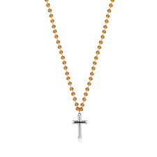 S'agapo Collana Croce Uomo