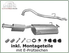 Scarico Set per Opel Frontera