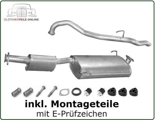 Scarico set per opel - scarico,