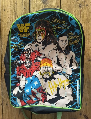 Zaino vintage wwf - vintage,