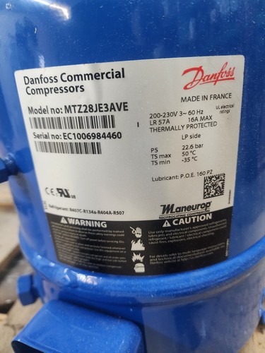 Danfoss mtz28je3ave hp - mtz28je3ave, 2,5