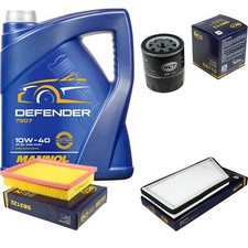 Kit Cambio Olio 5L MANNOL Defender 10W-40 Olio Motore + Filtro SCT KIT 10130891