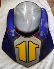 YAMAHA R1 2015 2019 CARENA CUPOLINO CON NUMERO DANNEGGIATA