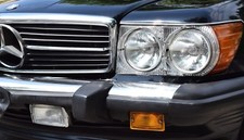 Mercedes r107 conversione fari - mercedes,