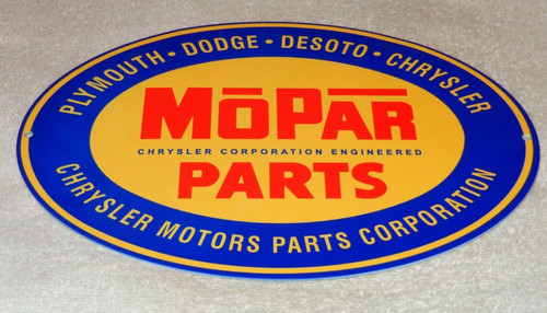 Insegna vintage mopar parts - insegna,