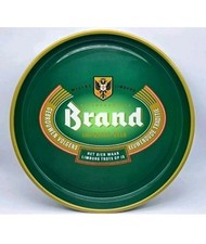 VASSOIO PUBBLICITARIO BRAND BEER LAGER BIRRA-IN METALLO-TRAY BIER PILSNER