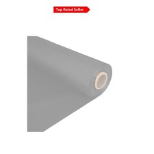 Tela impermeabile nera larga