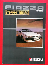 Brochure Vendita ISUZU PIAZZA