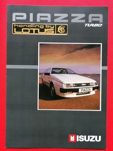 Brochure vendita isuzu piazza - brochure,