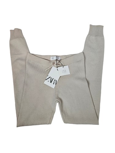 Leggings zara taupe - leggings, in
