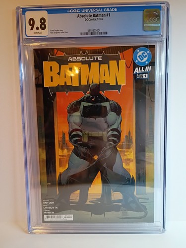 Absolute batman cgc 9 8 - #1,