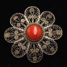 Spilla antica filigrana sarda