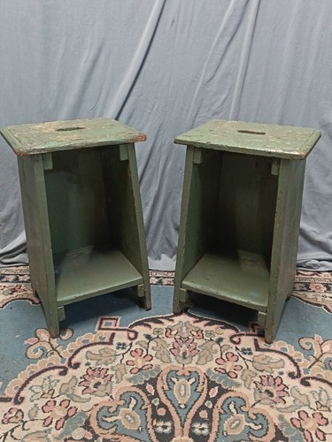 Coppia sgabelli rustici - coppia,