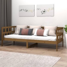 Vidaxl dormeuse miele legno - dormeuse, in