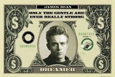 James Dean - Dollar - AFFICHE