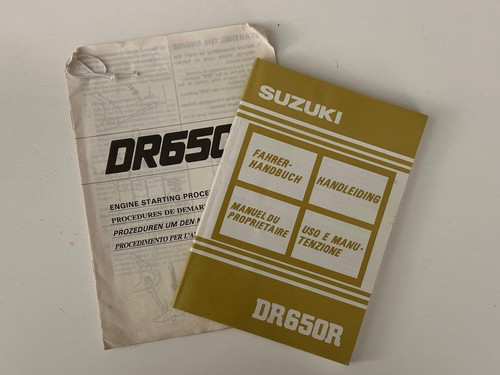 Originale suzuki dr650r - originale, !!