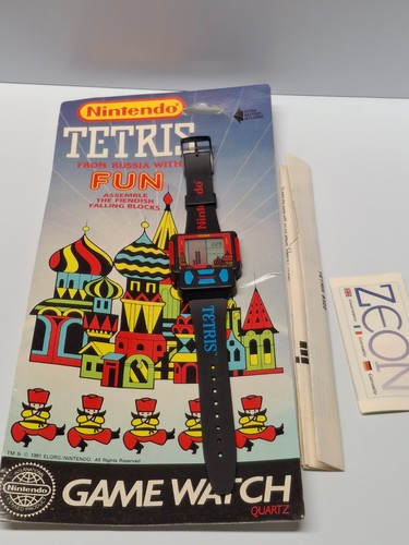 Nintendo tetris game watch - nintendo,