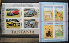 Tanzania blocco 53 e 58 MNH**
