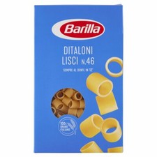 4X PASTA BARILLA DITALONI