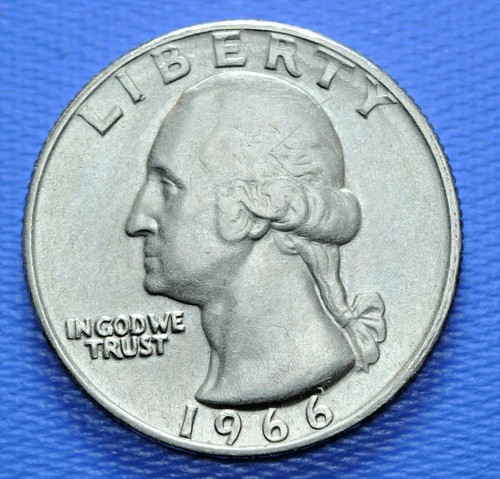 1966 usa quarter dollar - ,