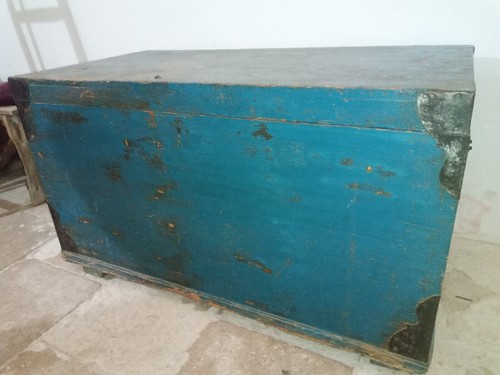 Cassapanca antica legno