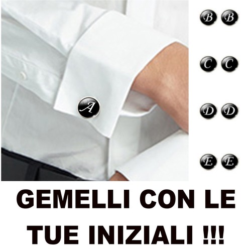 Coppia gemelli acciaio - di,