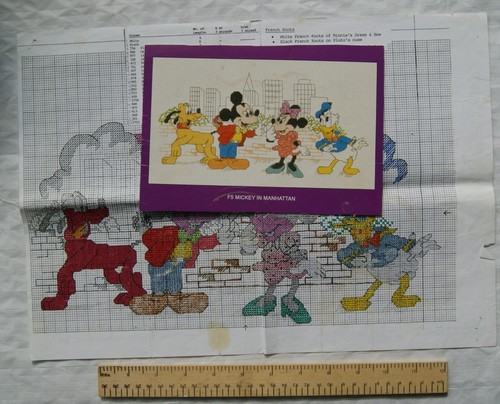 Tabella punto croce topolino - tabella,