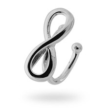 925 Silver Infinity Ear Cuff