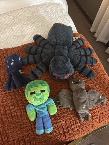 Minecraft plush lot - plush,