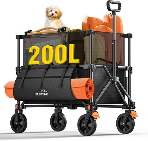 200l carrello spiaggia - carrello,