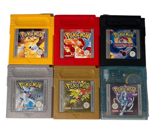 Giochi pokemon giallo - giallo, rosso