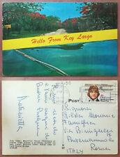 FLORIDA HELLO FROM KEY LARGO 1981 FP