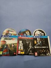 LOTTO PS4 LASTUS + PES 2020FIFA20 mortal Kombat moto + GP Corse 2017  Solo Disco