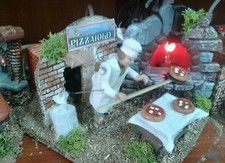 Pizzaiolo pastore in movimento