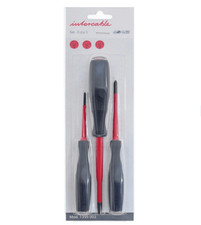 INTERCABLE 1399003 Set Tre Giraviti A Croce PH FUTUR II Blisterato