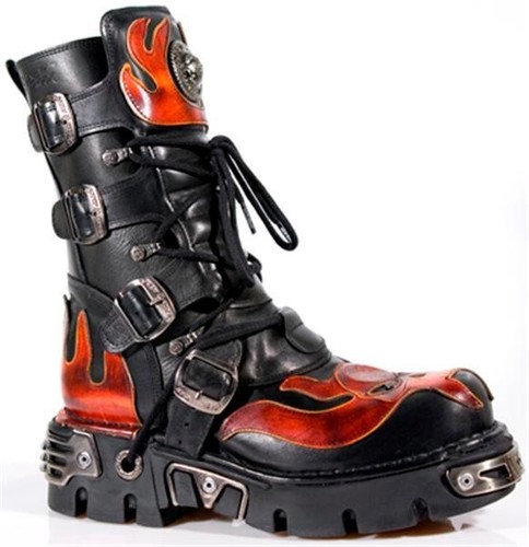 New rock nero rosso 107 - rock, 107-s1