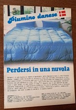 Pubblicità Piumino Danese
