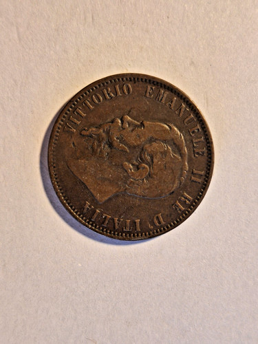 Italia centesimi 1866 - italia, 10