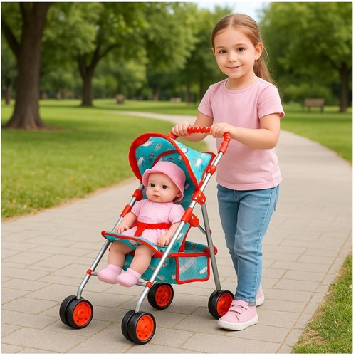 Passeggino per bambini finto